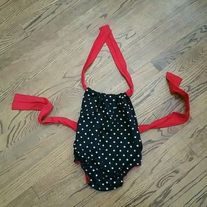 The Twisted Knot Romper Size 9-12m